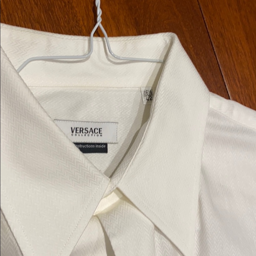 Herringbone Versace collection shirt
